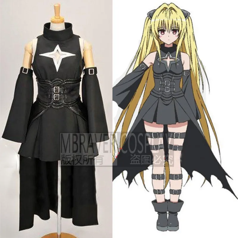 To Love Ru Darkness Golden Darkness Cosplay Shoes Boots Custom Made 